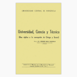 Universidad, ciencia y técnica